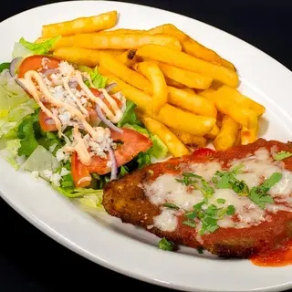 Chicken Milanesa Huichol Plate
